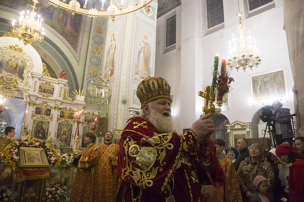 Женский монастырь в Костроме Пасха